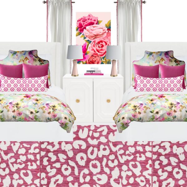 Rush The Rose-Pink Duvet Cover