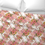 Prairie-White Duvet Cover