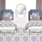 Rush The Rose-Lavender Duvet Cover