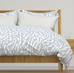 Country Roads Blue-Duvet Cover