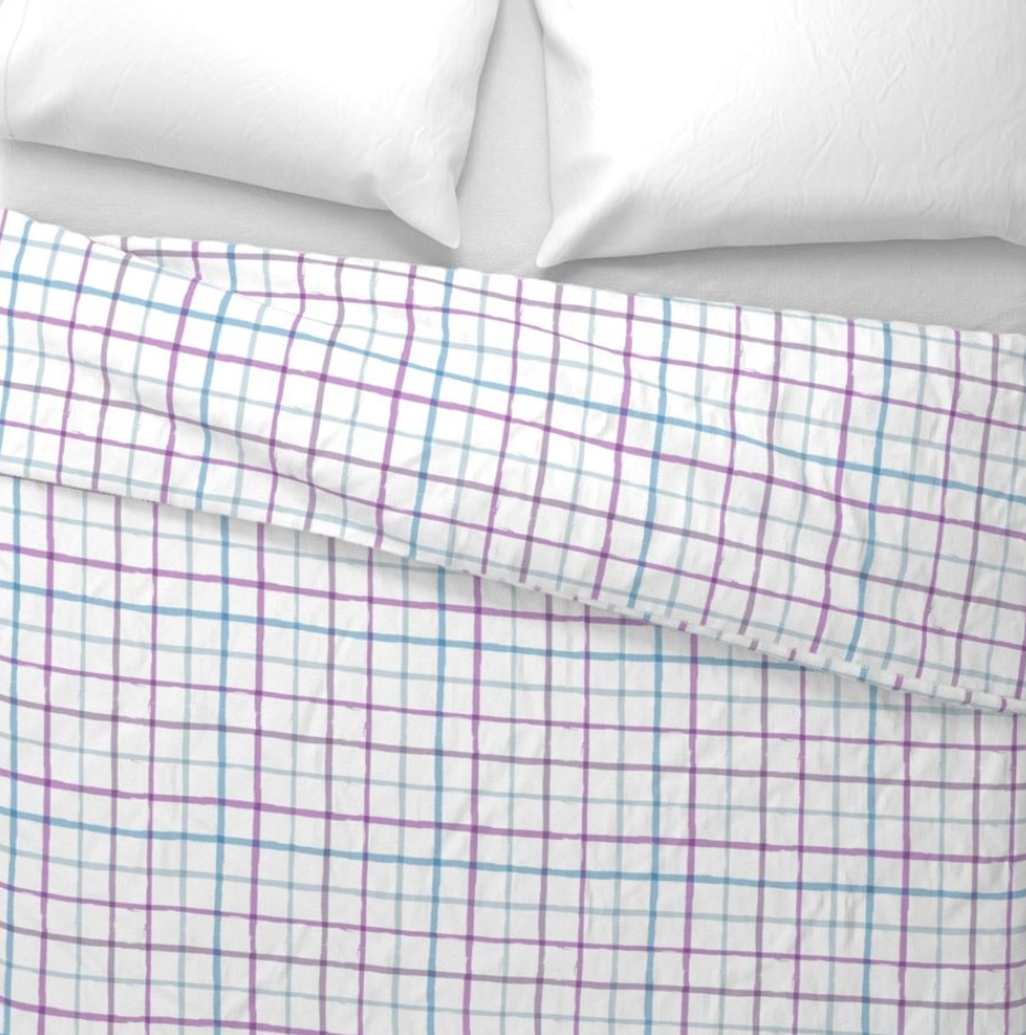 The Row H2O Lavender-Duvet Cover