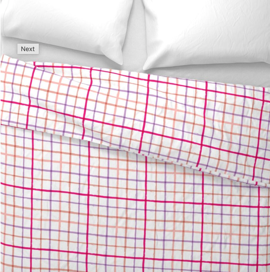 The Row H2O Coral-Duvet Cover