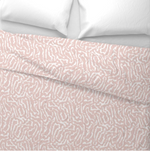 Country Roads Coral-Duvet Cover