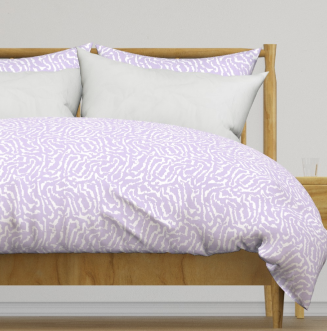 Country Roads Lavender-Duvet Cover